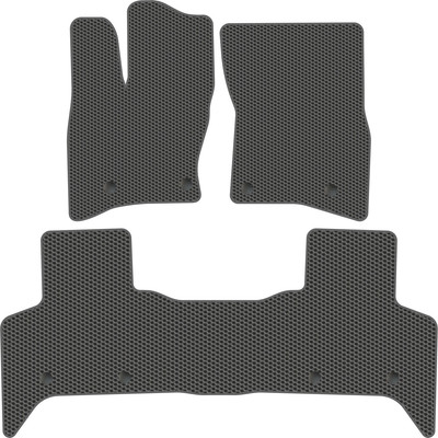 Комплект ковриков для авто Alicosta 0634_1_сер для Land Rover Discovery IV SUV/L319 (EVA соты, серый) - 