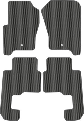 Комплект ковриков для авто Alicosta 0636_1_сер для Land Rover Discovery Sport I SUV/L550 (EVA соты, серый) - 