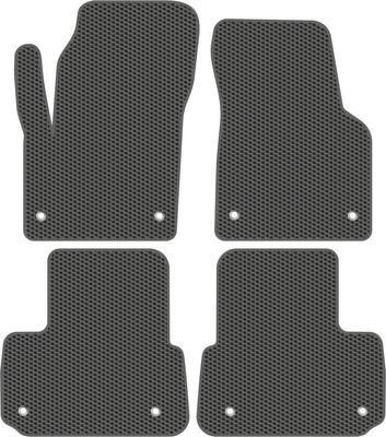 Комплект ковриков для авто Alicosta 0643_1_сер для Land Rover Freelander II SUV/L359 (EVA соты, серый) - 