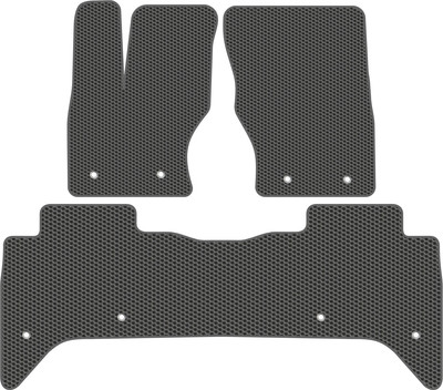 Комплект ковриков для авто Alicosta 0652_1_сер для Land Rover Range Rover IV SUV/гибрид/L405 (EVA соты, серый) - 