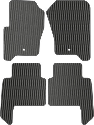 Комплект ковриков для авто Alicosta 2345_1_сер для Land Rover Range Rover V SUV/гибрид/L460 (EVA соты, серый) - 