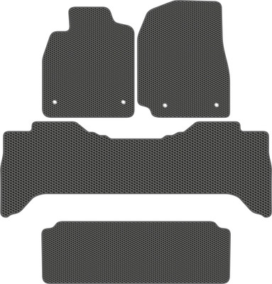 Комплект ковриков для авто Alicosta 0682_1_сер для Lexus GX460 II SUV/J150 2009-2013 (EVA соты, серый) - 