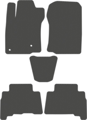 Комплект ковриков для авто Alicosta 2346_1_сер для Lexus GX460 II SUV/J150 2013 (EVA соты, серый) - 