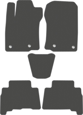 Комплект ковриков для авто Alicosta 0685_1_сер для Lexus GX460 II SUV/J150 2013-н.в. (EVA соты, серый) - 