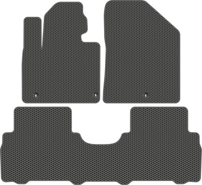Комплект ковриков для авто Alicosta 0599_1_сер для Kia Soul I хэтчбек 5дв/AM 2008-2014 (EVA соты, серый) - 