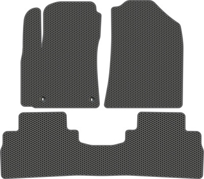 Комплект ковриков для авто Alicosta 2336_1_сер для Kia Spectra седан/LD 2004-2011 (EVA соты, серый) -