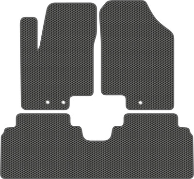 Комплект ковриков для авто Alicosta 0605_1_сер для Kia Sportage III SUV/SL 2010-2016 (EVA соты, серый) - 