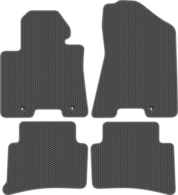 Комплект ковриков для авто Alicosta 2337_1_сер для Kia Sportage IV SUV/QL 2018-2021 (EVA соты, серый) - 