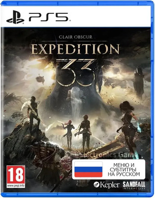 Игра для игровой консоли PlayStation 5 Clair Obscur: Expedition 33 (EU pack, RU subtitles) -
