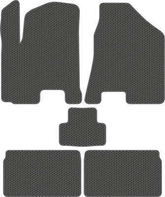 Комплект ковриков для авто Alicosta 2339_1_сер для Kia Sportage V SUV/NQ5 2021-н.в. (EVA соты, серый) - 