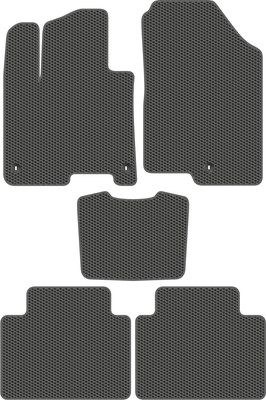 Комплект ковриков для авто Alicosta 1786_1_сер для Kia Stinger хэтчбек 5 дв 2017-н.в. (EVA соты, серый) - 