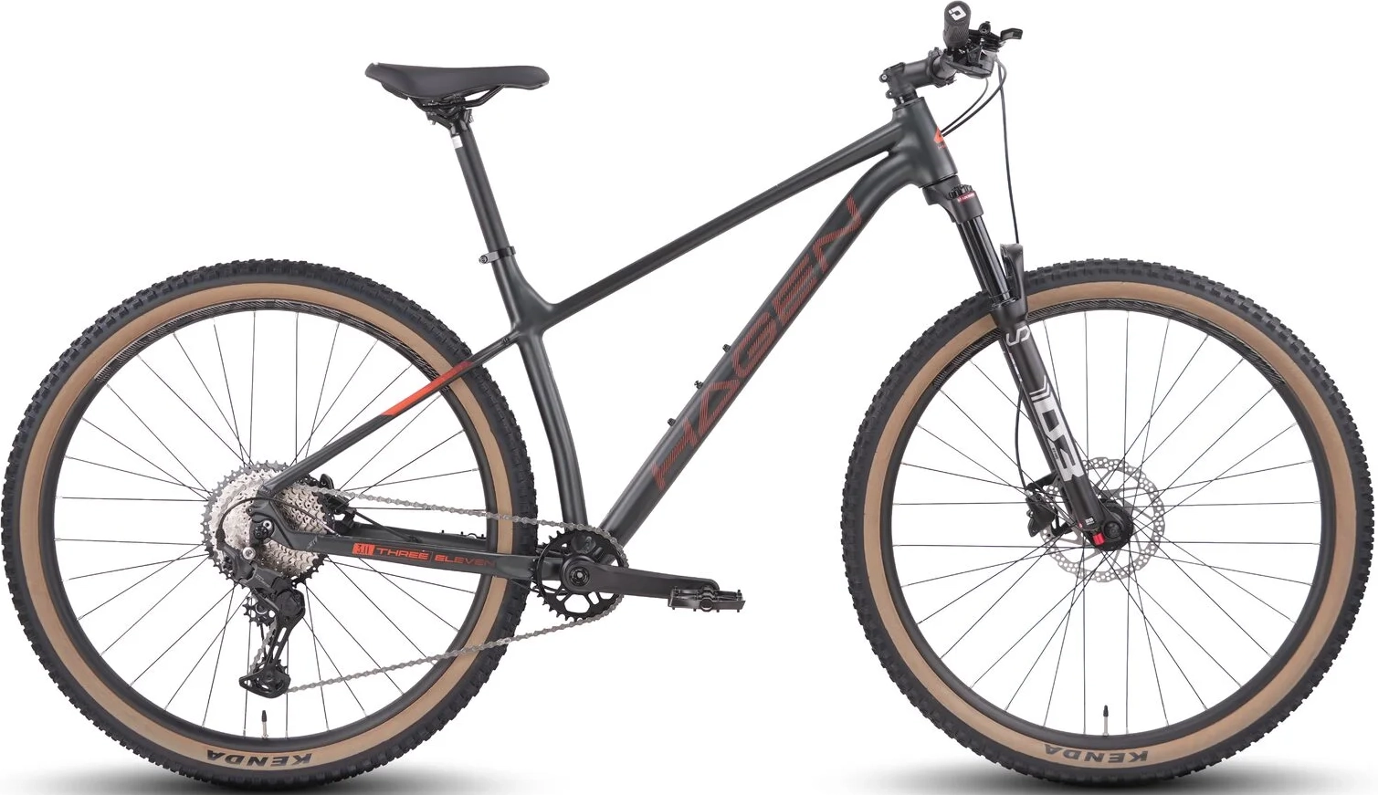 Велосипед Hagen Bikes 3.11 29 2025 / H25M311BM29L (L, черный металлик, разобранный, в коробке)