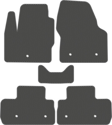 Комплект ковриков для авто Alicosta 1633_1_сер для Land Rover Defender II SUV 5 дв/110 (EVA соты, серый) - 