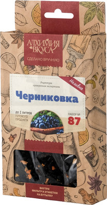 

Набор для приготовления настоек, № 87 Черниковка