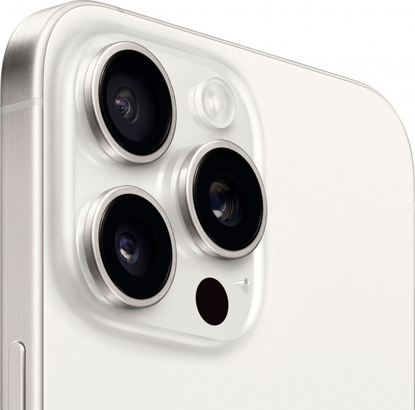 Смартфон восстановленный Apple iPhone 15 Pro Max 256GB Flip Грейд А (белый титан)
