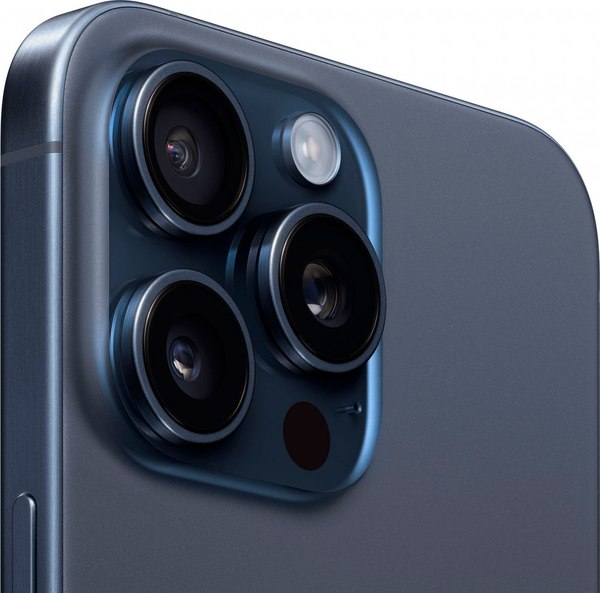 Смартфон восстановленный Apple iPhone 15 Pro Max 256GB Flip Грейд А (синий титан)