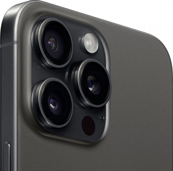 Смартфон восстановленный Apple iPhone 15 Pro Max 256GB Flip Грейд В (черный титан)