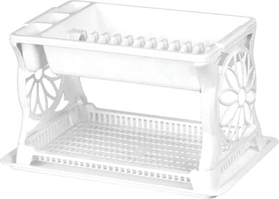 Сушилка для посуды Русспласт Лидия РП-121бел (белый) - 
