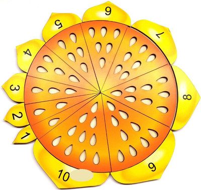 

Развивающая игра, Обучающий набор. Подсолнух. Учимся считать