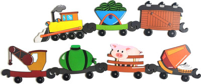 Развивающая игра Учитель-Канц Карусель-игра. Паровоз с вагончиками (4680088306018) - 