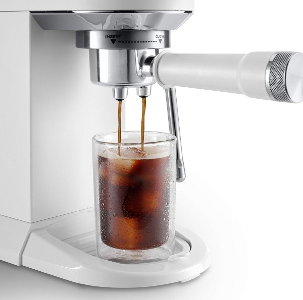 Купить Кофеварка эспрессо DeLonghi EC890.WI в Минске