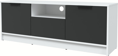 Тумба Интерлиния ТВ Концепт КТ-ТВ3-50 (антрацит/белый платинум) -