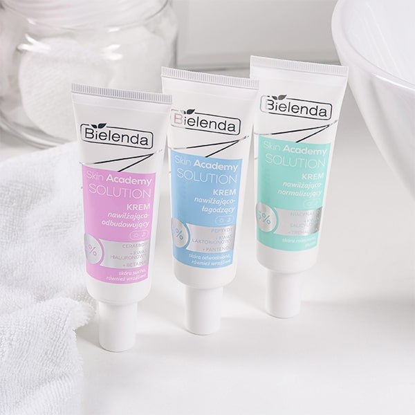 Крем для лица Bielenda Skin Academy Solution Увлажняющий и успокаивающий (50мл)