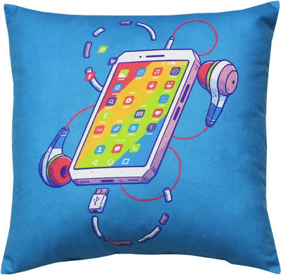 Подушка декоративная MATEX Freak Смартфон / 34-797 (голубой) - 