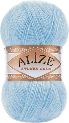 

Пряжа для вязания, Angora Gold 20% шерсть, 80% акрил / 953