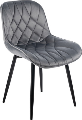 Стул Mio Tesoro Морис-1 DC-150D (G062-37 серый) -