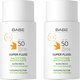Флюид солнцезащитный Laboratorios Babe Superfluid Matificante Fotoprotector SPF50 (2x50мл) - 