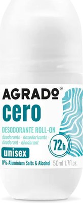 Дезодорант шариковый Agrado Cero (50мл) - 