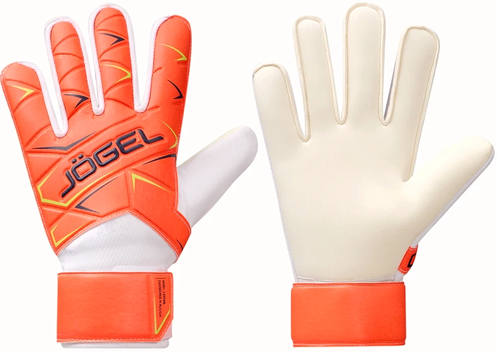 Перчатки вратарские Jogel Legend BL3 Flat (р.5, коралловый)