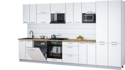 

Кухонный гарнитур, Мила Gloss 3.8-ПМ2
