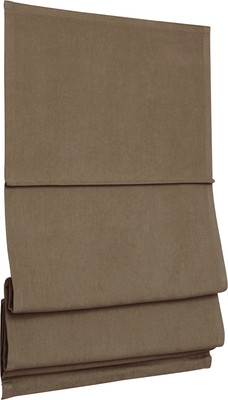 Римская штора Delfa Макси Madrid СШД-02М 561/010 (130x180, коричневый) -