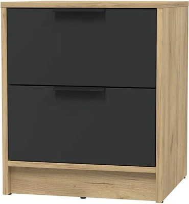 Прикроватная тумба Интерлиния Концепт КТ-ТК1-57 (антрацит/дуб золотой) -