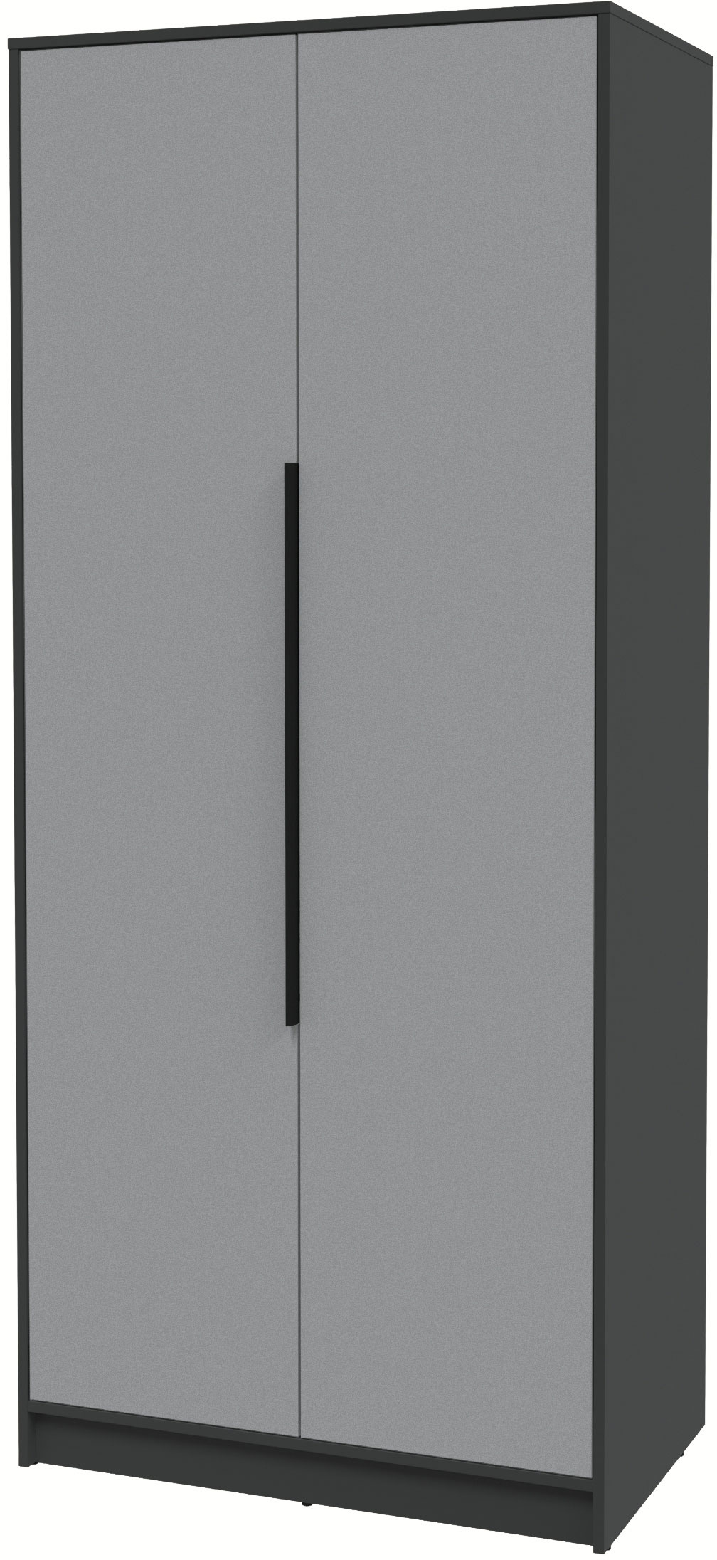 Шкаф Interline Концепт КТ-Ш2 (серебро/антрацит) — фото 1