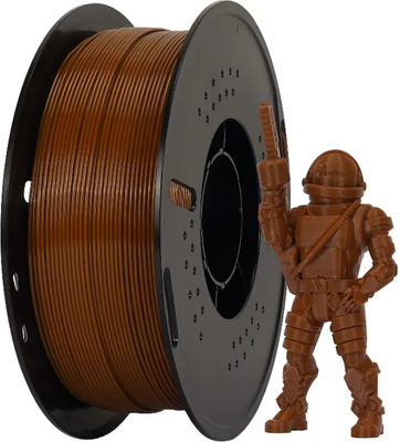 Пластик для 3D-печати Kingroon High Speed PETG 1.75мм / HCGS023 (1кг, коричневый) - 