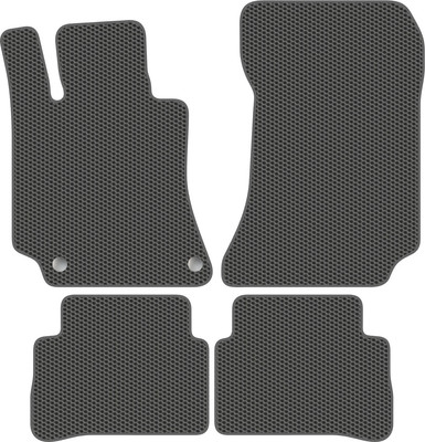 Комплект ковриков для авто Alicosta 0783_1_сер для Mercedes-Benz CLS-Class II седан/C218 (EVA соты, серый) - 