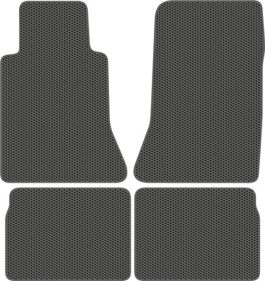 Комплект ковриков для авто Alicosta 0786_1_сер для Mercedes-Benz E-Class I седан/W124 (EVA соты, серый) - 