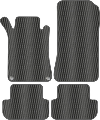 Комплект ковриков для авто Alicosta 0782_1_сер для Mercedes-Benz E-Class IV универсал/седан (EVA соты, серый) - 