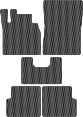 Комплект ковриков для авто Alicosta 2374_1_сер для Mercedes-Benz G-Class II SUV/W463 (EVA соты, серый) - 