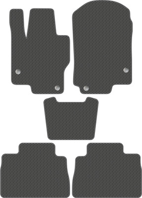 Комплект ковриков для авто Alicosta 2376_0_сер для Mercedes-Benz GLE Coupe SUV/C167 2019-н.в. (EVA соты, серый) - 