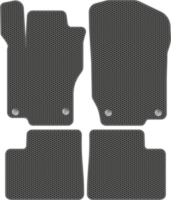 Комплект ковриков для авто Alicosta 0824_1_сер для Mercedes-Benz M-Class II SUV/W164 (EVA соты, серый) - 