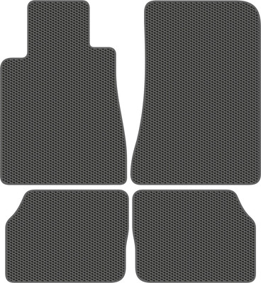 Комплект ковриков для авто Alicosta 0834_1_сер для Mercedes-Benz S-Class III седан/W140 (EVA соты, серый) - 