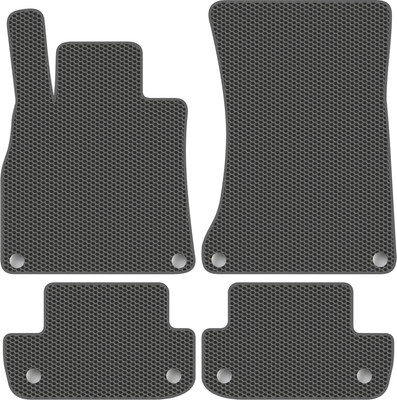 Комплект ковриков для авто Alicosta 0848_1_сер для Mercedes-Benz S-Class VI купе/C217 (EVA соты, серый) - 