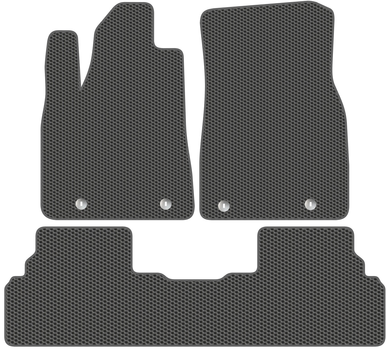 Комплект ковриков для авто Alicosta 2358_1_сер для Lexus RX270 III SUV/AL10 2012-2015 (EVA соты, серый)