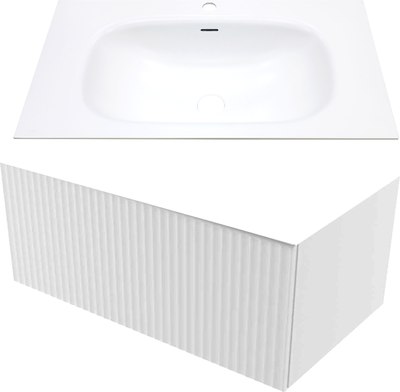 

Тумба с умывальником, Кито 80 / K80LW0MFWPM-M115W80