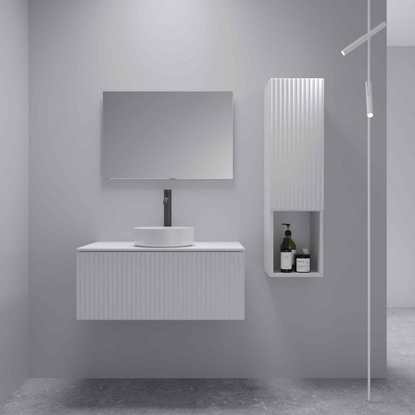 Купить Тумба с умывальником ЗОВ Кито 80 / K80LW0MFWPM-M115W80 в Бобруйске