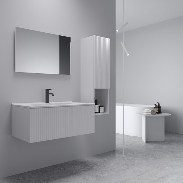 Купить Тумба с умывальником ЗОВ Кито 80 / K80LW0MFWPM-M115W80 в Бобруйске